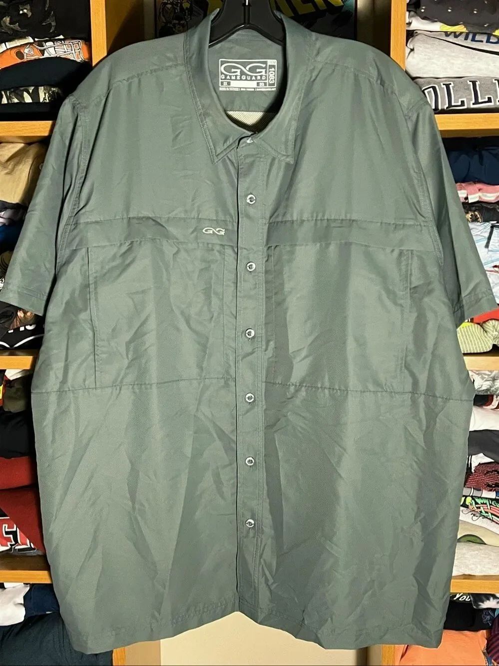 GameGuard Men’s Microfiber Explorer Fishing Shirt 2XL